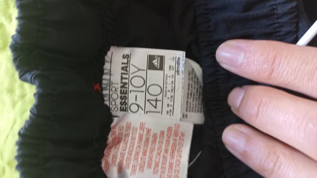 pantalón deportivo Adidas niño , talla 9 - 10 años