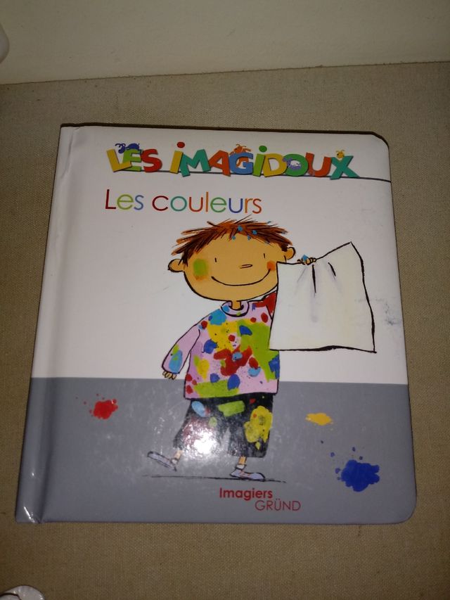 libro les couleurs en francés