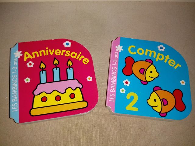 dos libros de francés educación infantil