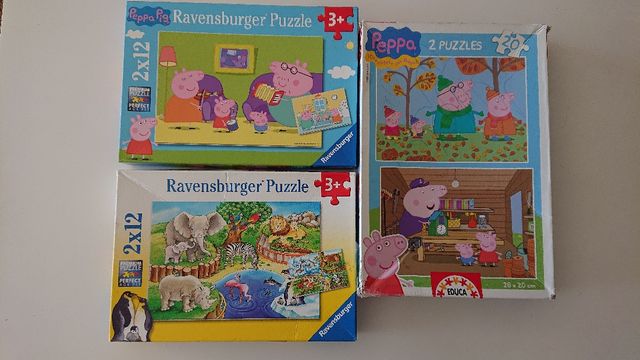 Puzzles 3 años Peppa Pig