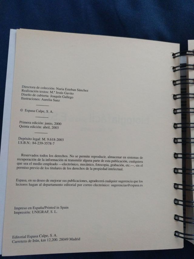 Biología fácil para la ESO