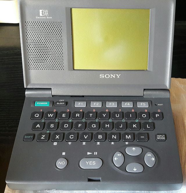 libro electronico Sony, pequeño defecto