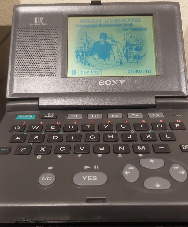 libro electronico Sony, pequeño defecto