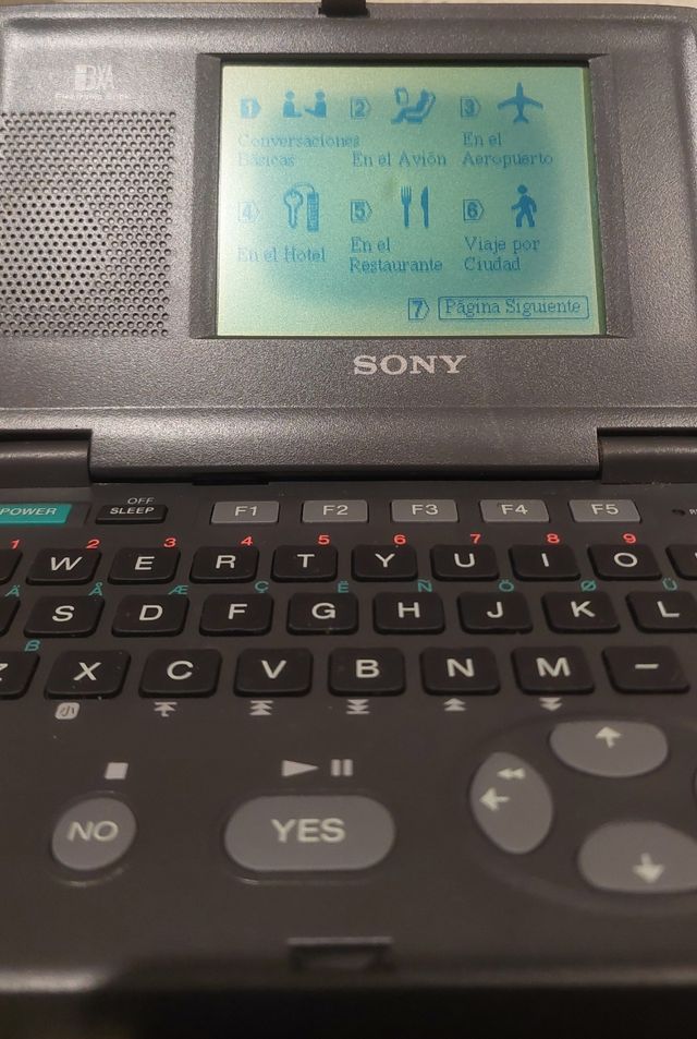 libro electronico Sony, pequeño defecto