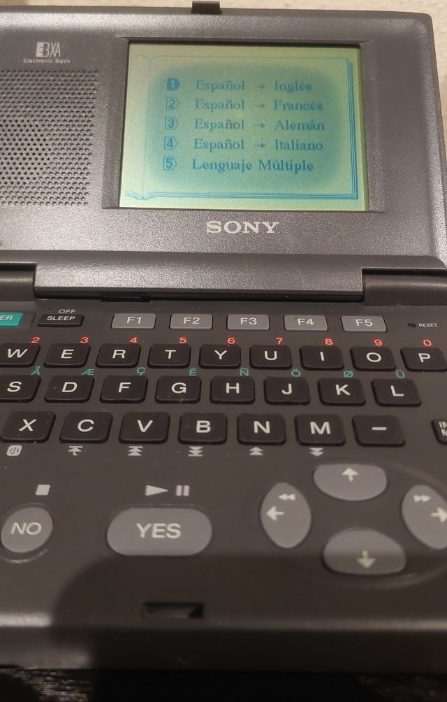 libro electronico Sony, pequeño defecto