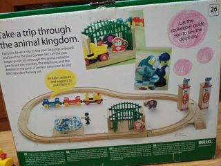 brio zoo garden set
