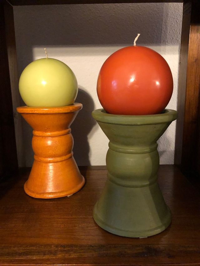 Pareja de candelabros