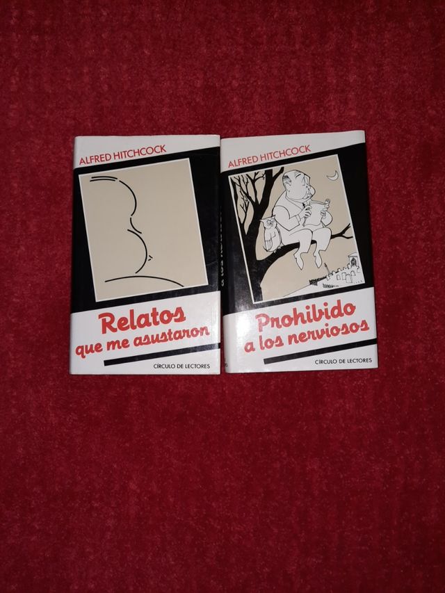 libros colección Alfred Hitchcock