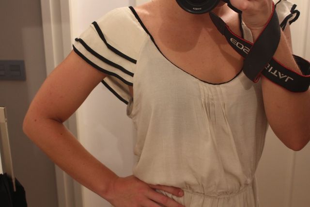 Vestido romántico Zara