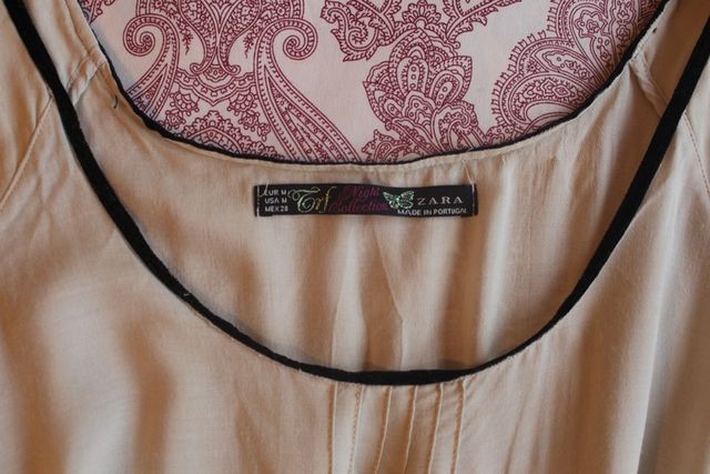 Vestido romántico Zara