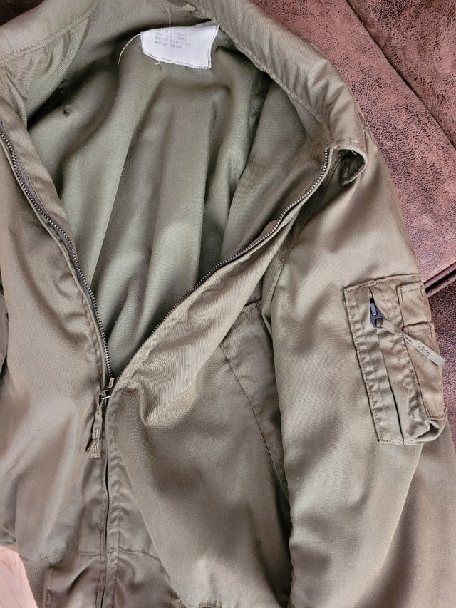 flight BOMBER JACKET SLIM M vintage greenbrier ind