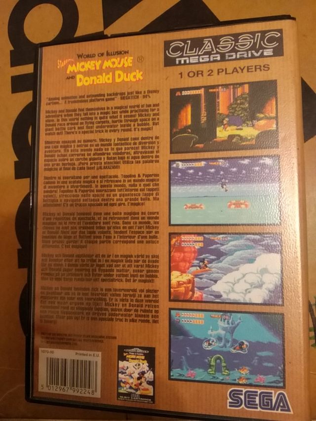 World of illusion ,mega Drive