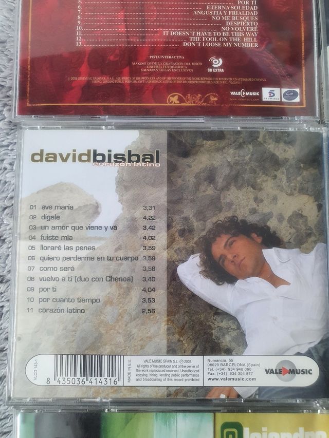 Cd's música varios,  especial OT