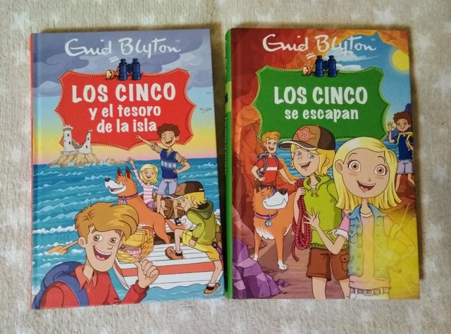 Libros lectura RBA Serie Los Cinco