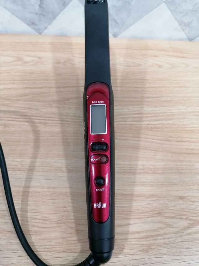 Plancha de pelo Braun Satin Hair 7 con Iontec