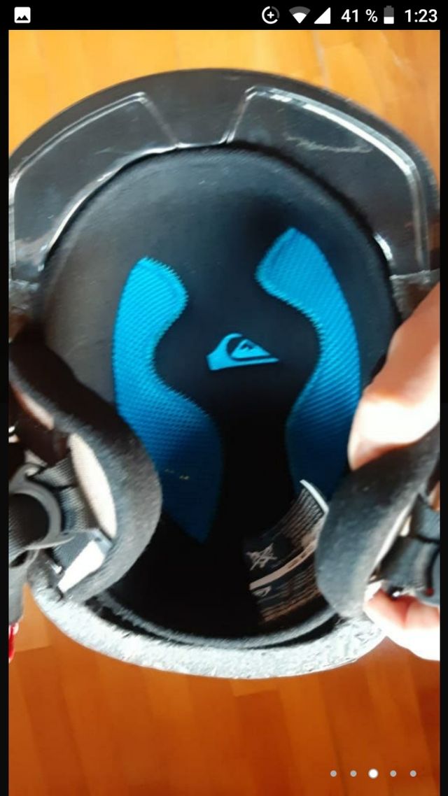 casco deporte quiksilver. oportunidad
