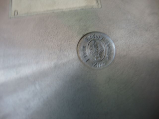 PLATO ANTIGUO ETAIN RÖDERS PEWTER ZINN (ARS) KÖLN