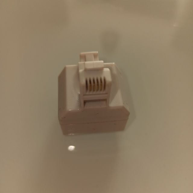 adaptador duplaje tlf RJ11 a 2 RJ11