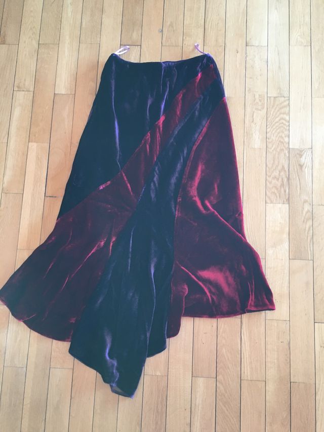 Falda terciopelo Hermes Govantes