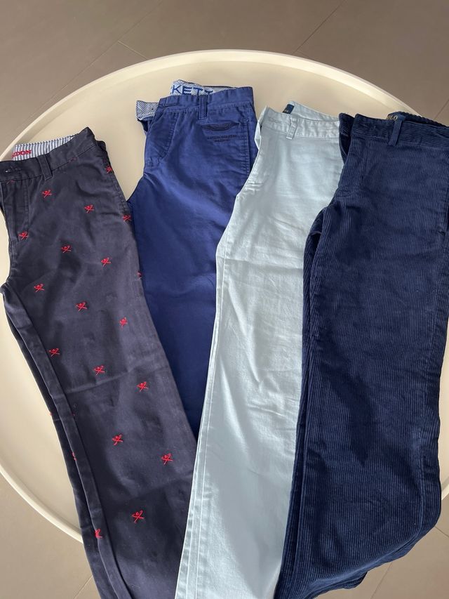 POLO RALPH LAUREN & HACKETT pantalon  10-12 años