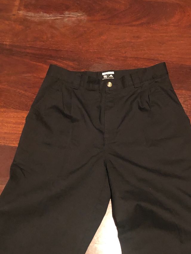 Pantalón negro strech adidas hombre