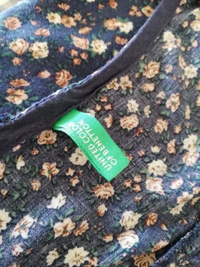 vestido niña benetton