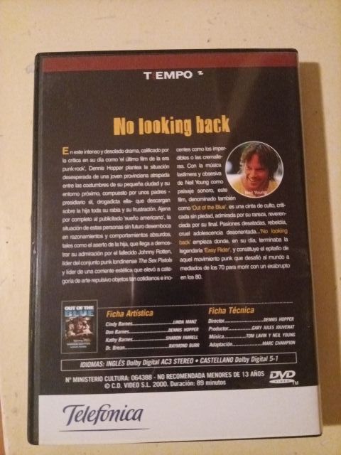 DVD NO LOOKING BACK