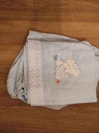 Sabanas de franela de segunda mano en Málaga en WALLAPOP Juego sábanas capazo de segunda mano por 2 € en Málaga en