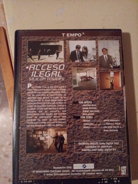 DVD ACCESO ILEGAL SILICON TOWERS