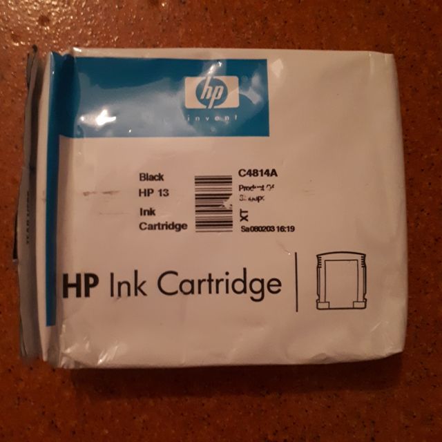 Cartuchos originales HP 13 magenta y negro