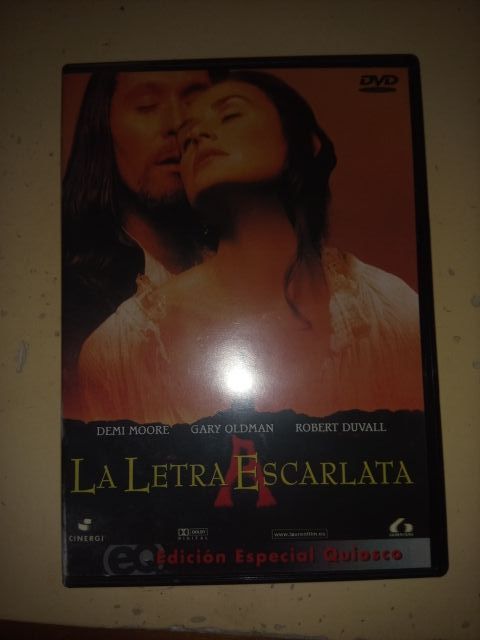 DVD LA LETRA ESCARLATA