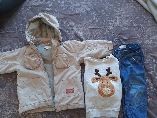 Ropa de bebe; ropa de 18 a 24 meses de niño