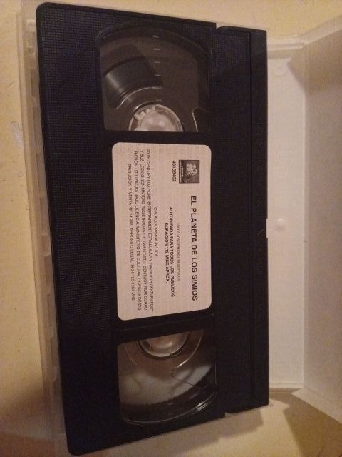 VHS  EL PLANETA DE LOS SIMIOS