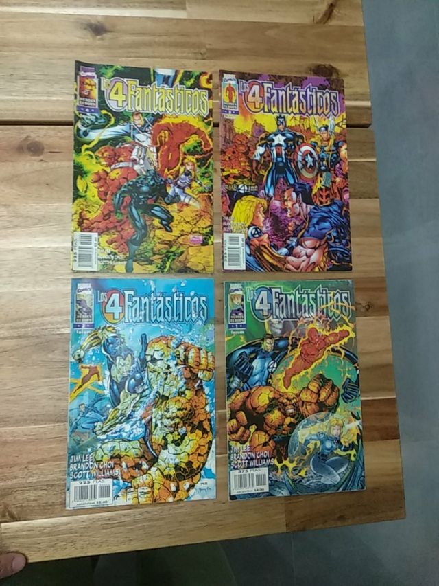Los 4 fantásticos Heroes Reborn 1-4