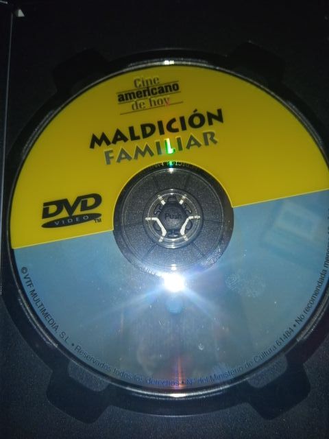 DVD MALDICION FAMILIAR