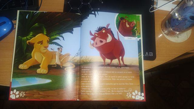 cuento del Rey leon clasico disney