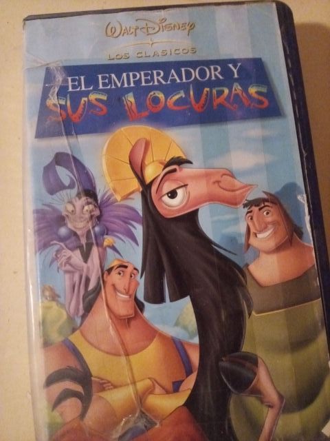 VHS EL EMPERADOR Y SUS LOCURAS