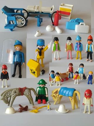 lote playmobil segunda mano