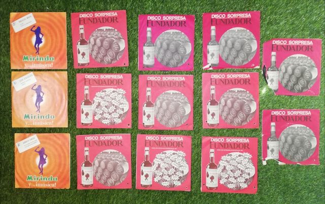 Discos de vinilo, Pequeños