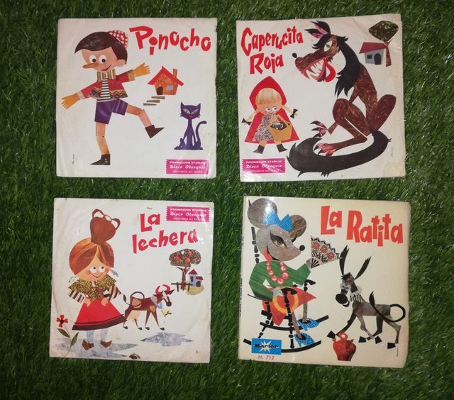 Discos de vinilo, Pequeños