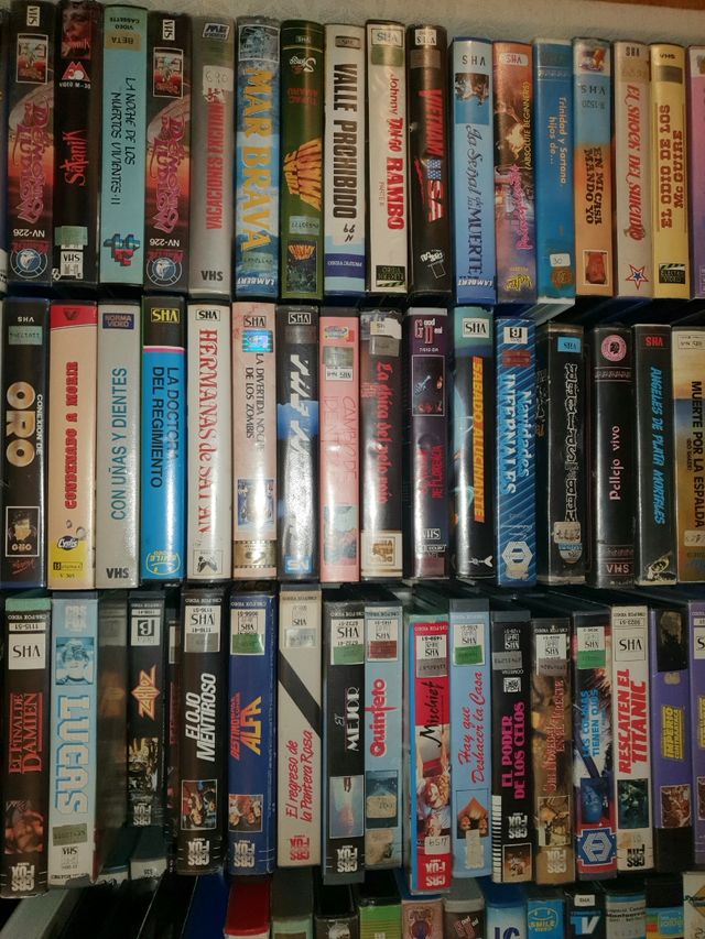 PELICULAS VHS DE VIDEOCLUB