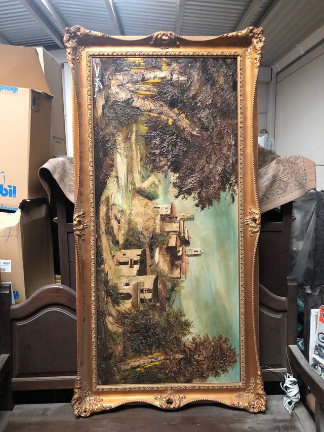 Cuadro antiguo mural