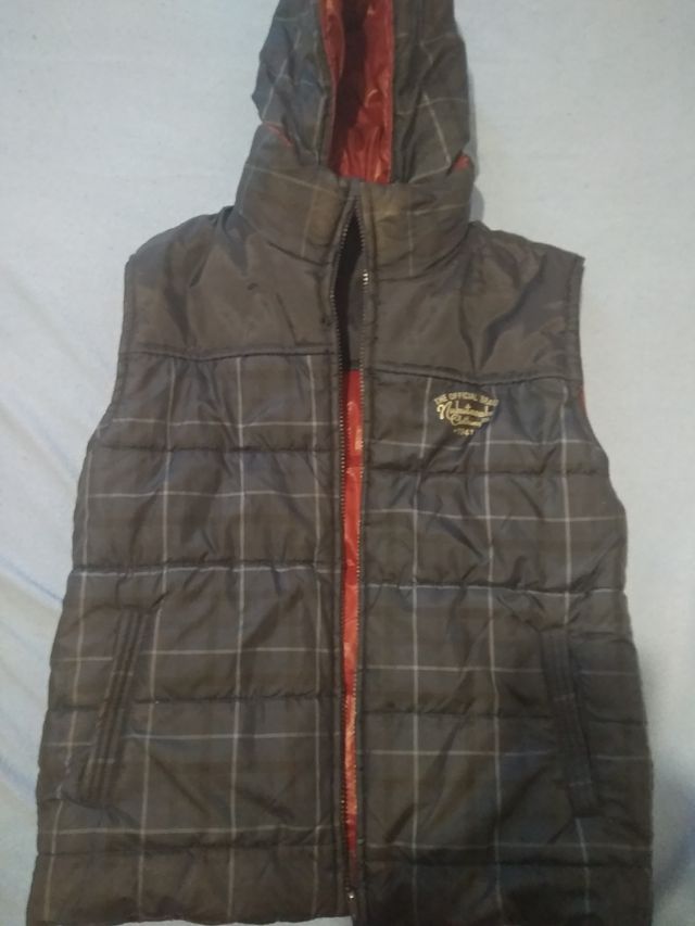 Chaleco reversible niño 10años