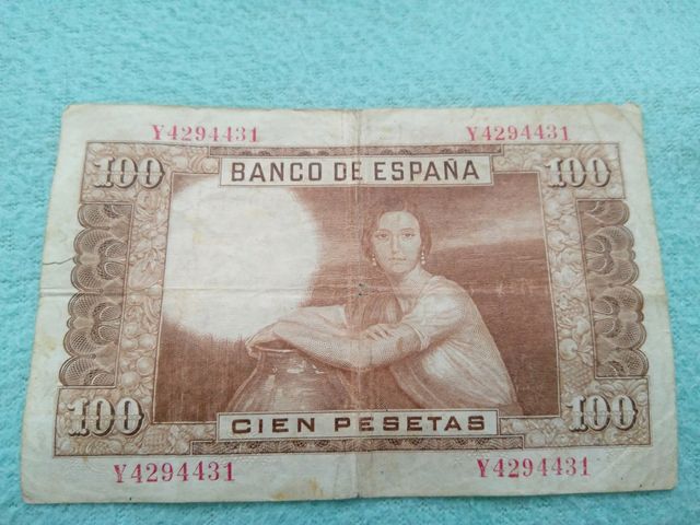 Billete 100 pesetas 1953