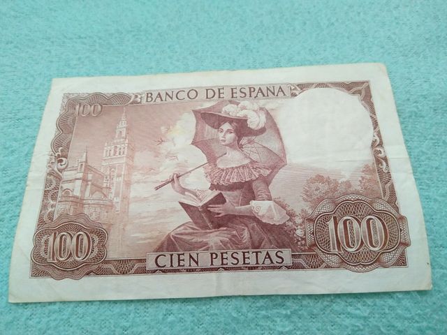 Billete 100 pesetas 1965