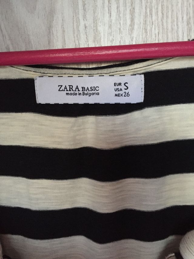 Camiseta Zara rayas