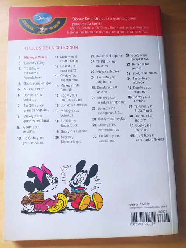 Cómic de Mickey y Minnie