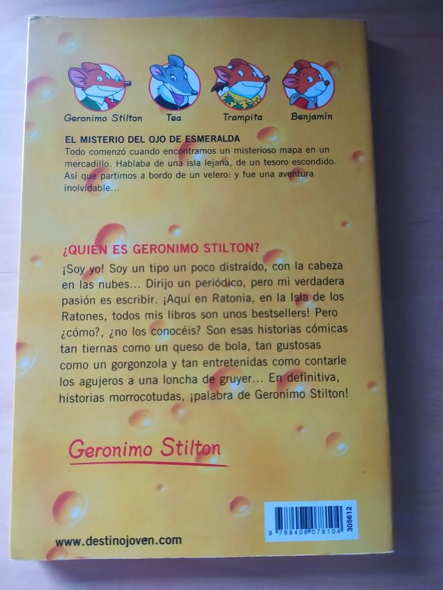 Gerónimo Stilton: El misterio del ojo de esmeralda