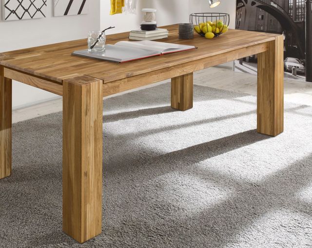 Mesa de comedor de madera maciza de roble de segunda mano por 820 € en