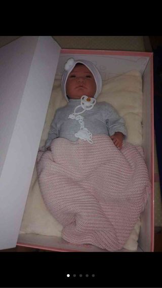 reborn llorens con pelo